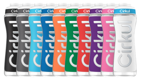 22oz. Grip Squeeze Plastic Bottle & Sport Lid WQZG