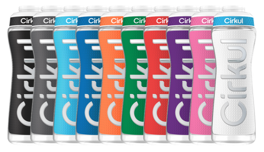 22oz. Grip Squeeze Plastic Bottle & Sport Lid WQZG