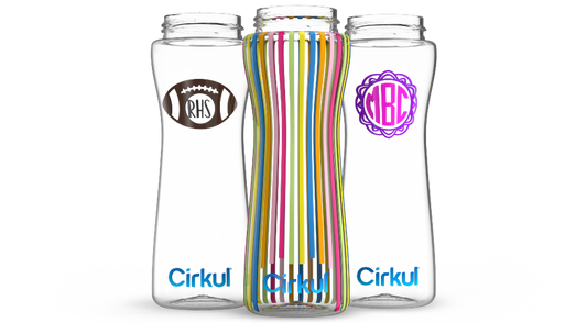 Custom 22oz. Plastic Bottle & Comfort Grip Lid 88N4