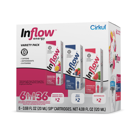 Inflow Energy® 6-Pack Variety Pack BE2O