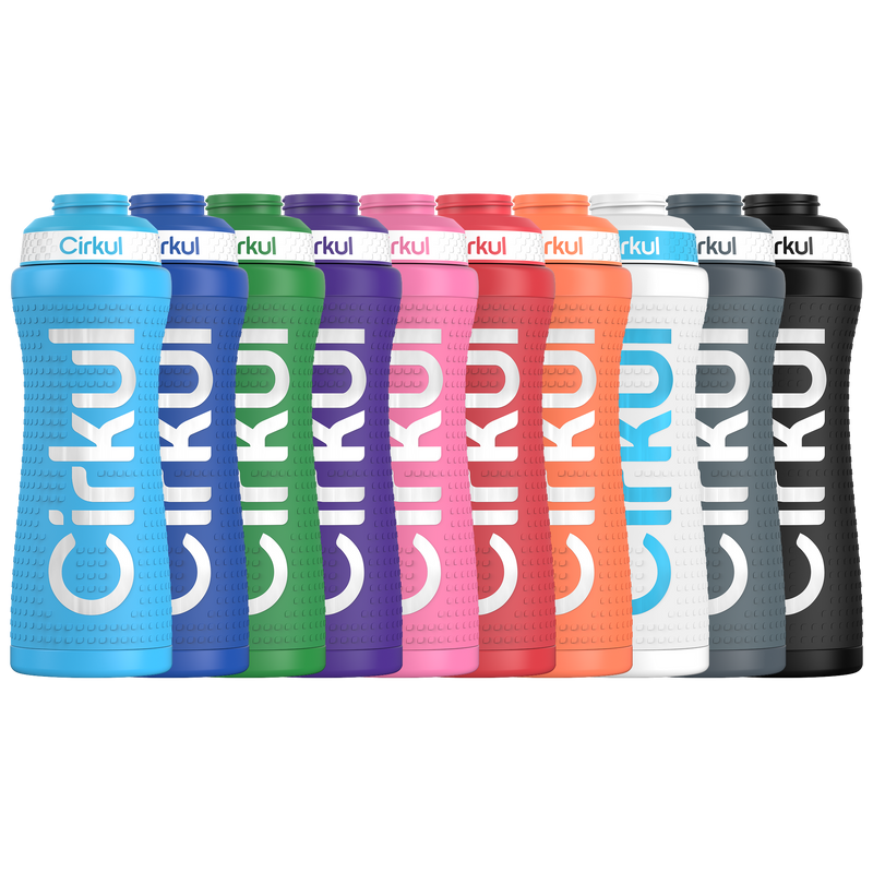 22oz. Grip Stainless Steel Bottle & Sport Lid IDNN