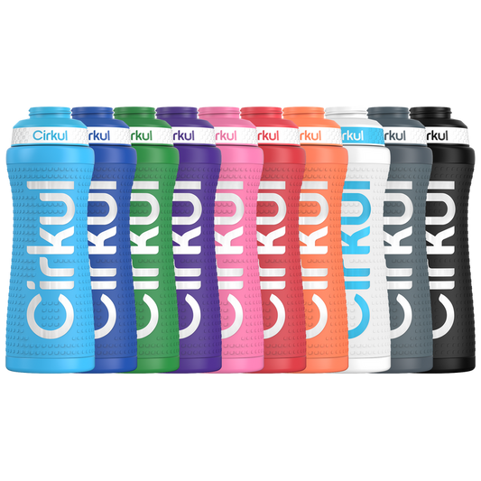 22oz. Grip Stainless Steel Bottle & Sport Lid IDNN