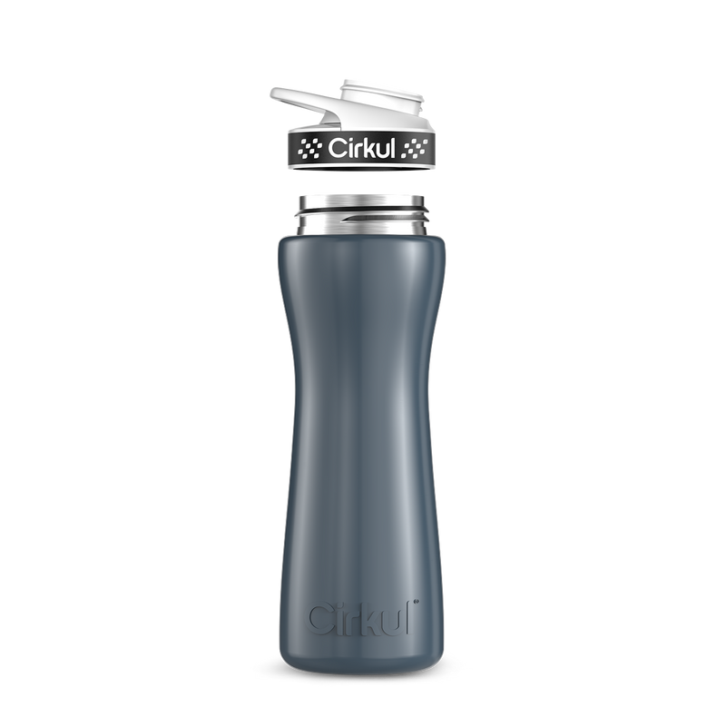 22oz. Stainless Steel Bottle & Comfort Grip Lid J8ZB