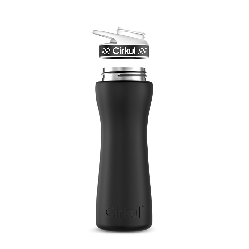 22oz. Stainless Steel Bottle & Comfort Grip Lid J8ZB