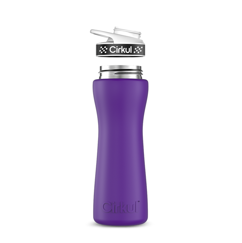 22oz. Stainless Steel Bottle & Comfort Grip Lid J8ZB