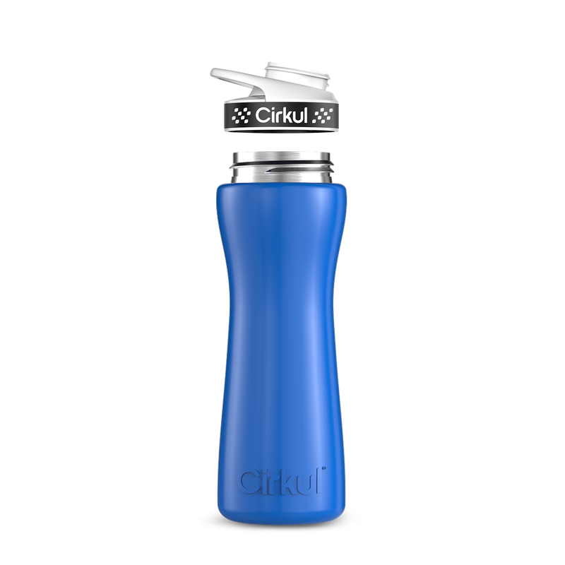 22oz. Stainless Steel Bottle & Comfort Grip Lid J8ZB