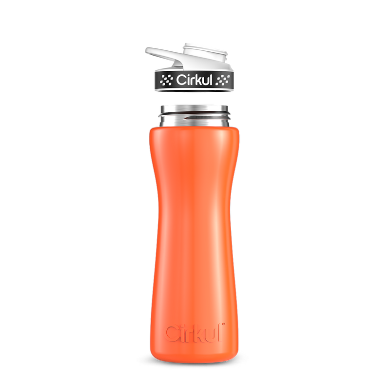 22oz. Stainless Steel Bottle & Comfort Grip Lid J8ZB