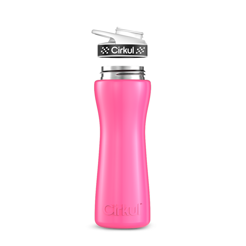 22oz. Stainless Steel Bottle & Comfort Grip Lid J8ZB