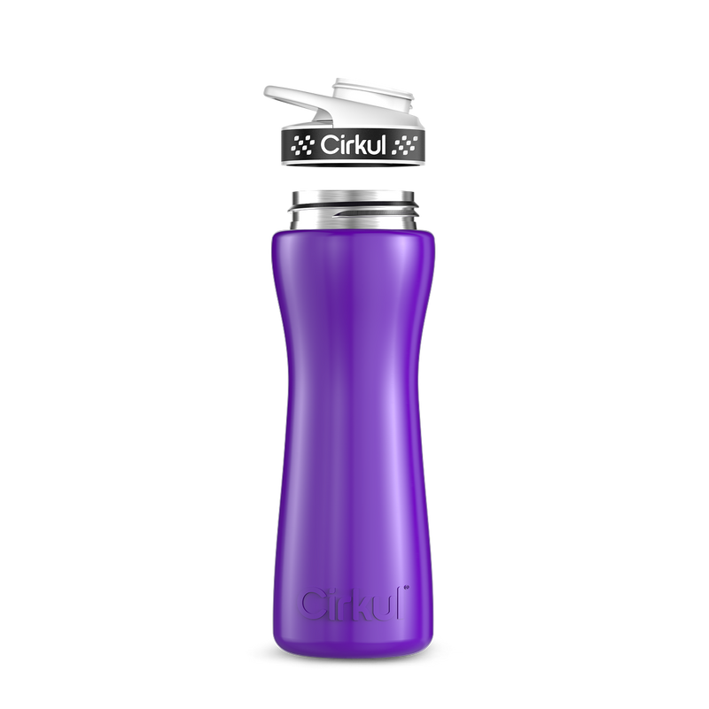 22oz. Stainless Steel Bottle & Comfort Grip Lid J8ZB