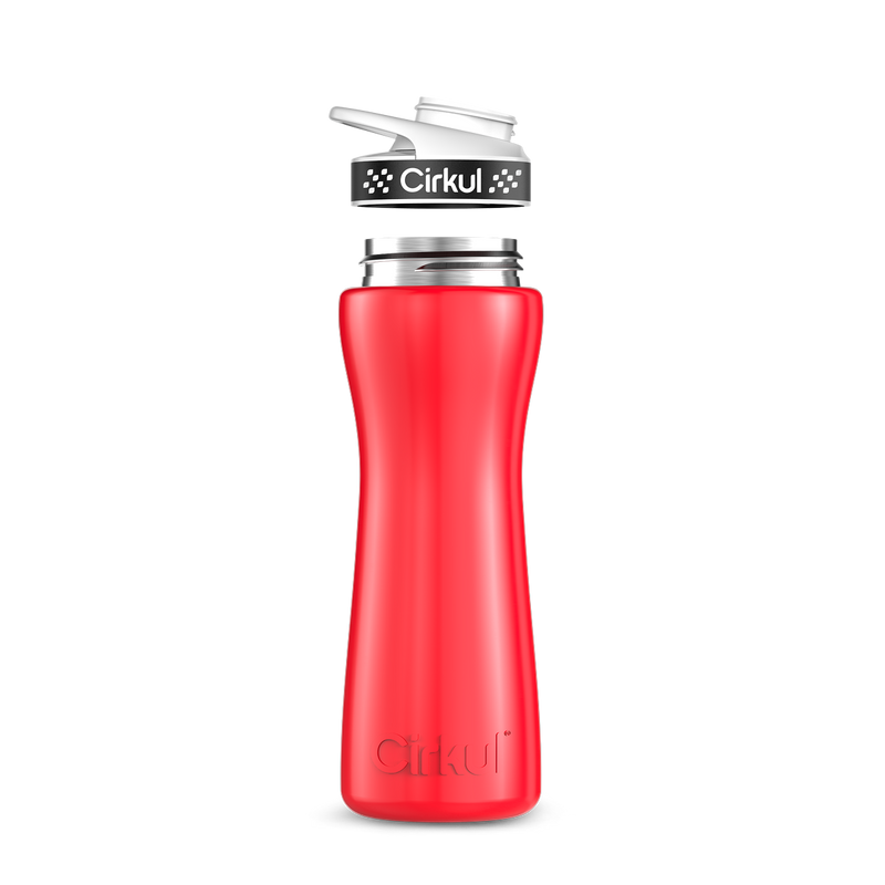 22oz. Stainless Steel Bottle & Comfort Grip Lid J8ZB
