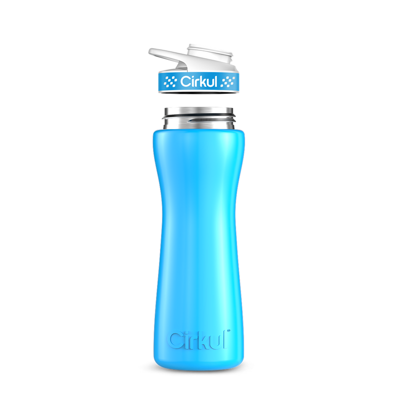 22oz. Stainless Steel Bottle & Comfort Grip Lid J8ZB