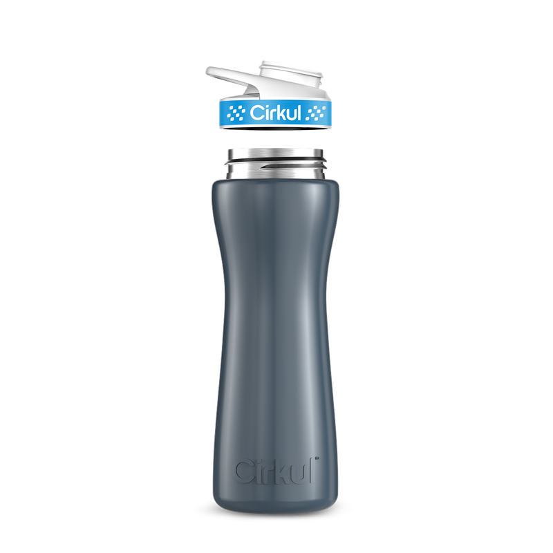 22oz. Stainless Steel Bottle & Comfort Grip Lid J8ZB