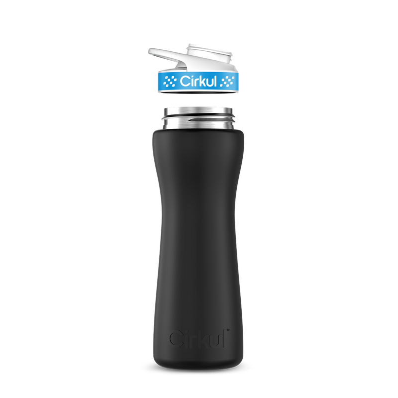 22oz. Stainless Steel Bottle & Comfort Grip Lid J8ZB