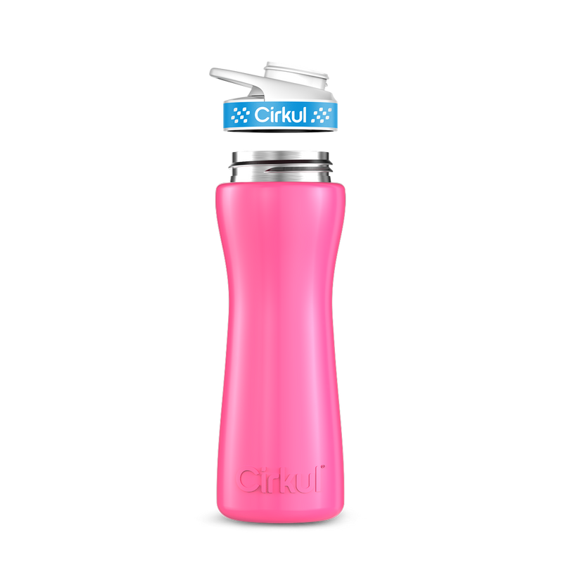 22oz. Stainless Steel Bottle & Comfort Grip Lid J8ZB