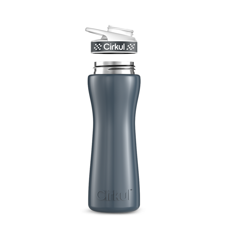 22oz. Stainless Steel Bottle & Comfort Grip Lid J8ZB