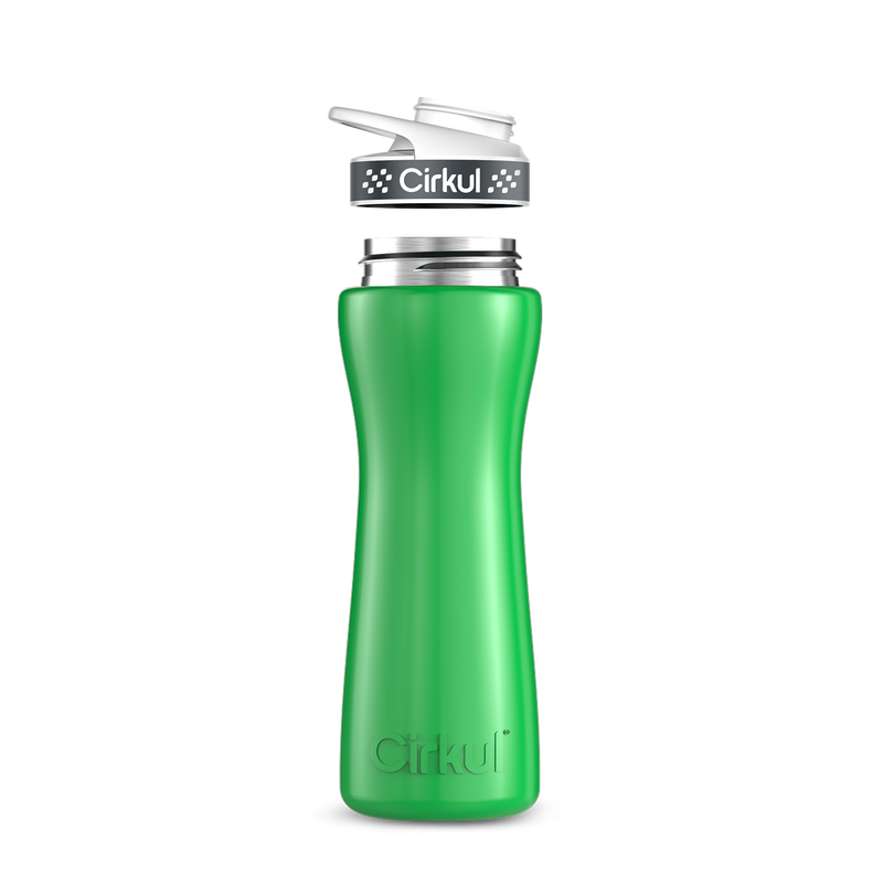 22oz. Stainless Steel Bottle & Comfort Grip Lid J8ZB