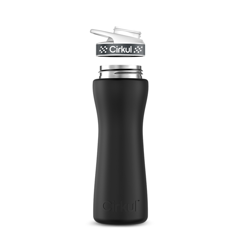 22oz. Stainless Steel Bottle & Comfort Grip Lid J8ZB