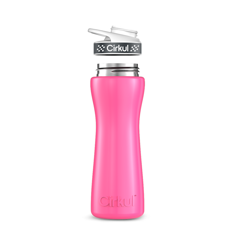 22oz. Stainless Steel Bottle & Comfort Grip Lid J8ZB