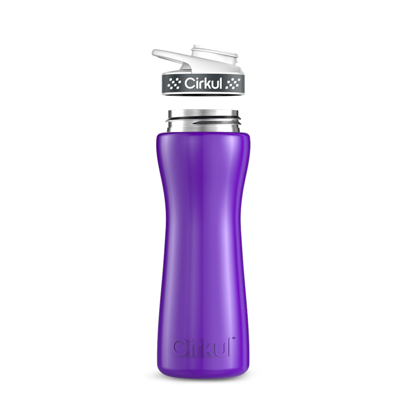 22oz. Stainless Steel Bottle & Comfort Grip Lid J8ZB