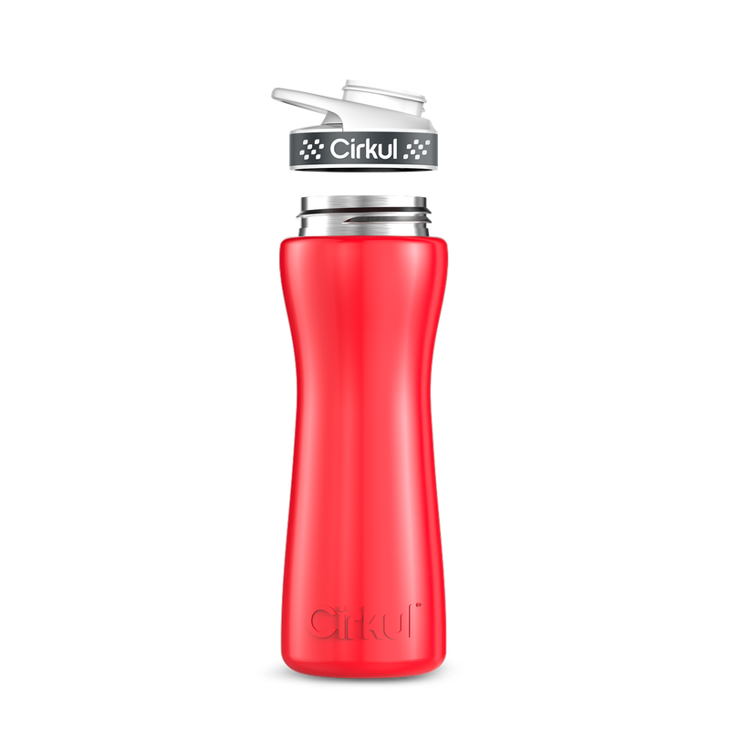 22oz. Stainless Steel Bottle & Comfort Grip Lid J8ZB