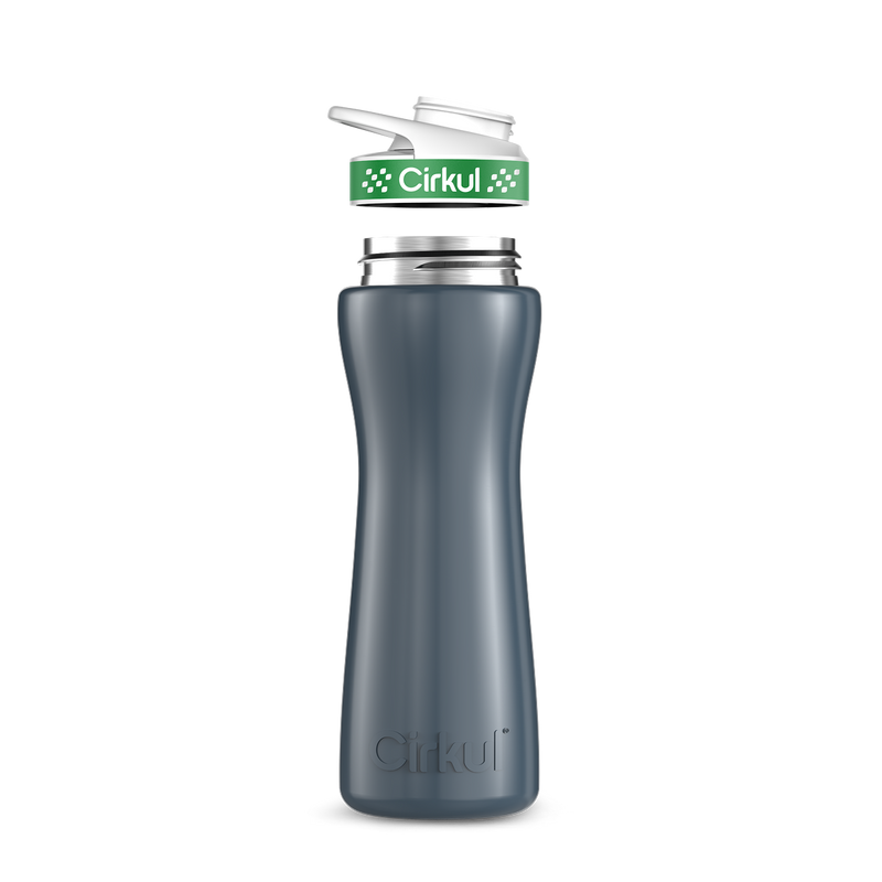 22oz. Stainless Steel Bottle & Comfort Grip Lid J8ZB