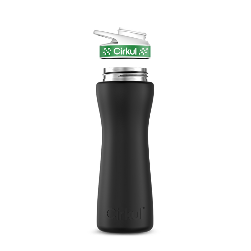 22oz. Stainless Steel Bottle & Comfort Grip Lid J8ZB