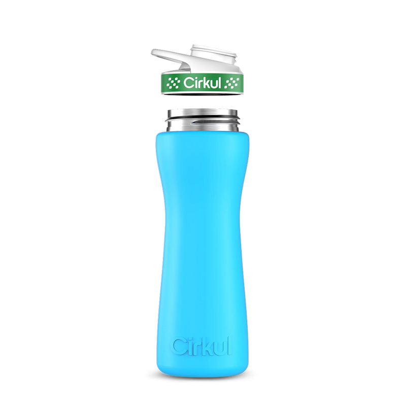 22oz. Stainless Steel Bottle & Comfort Grip Lid J8ZB