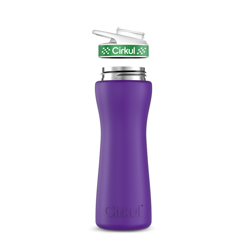 22oz. Stainless Steel Bottle & Comfort Grip Lid J8ZB