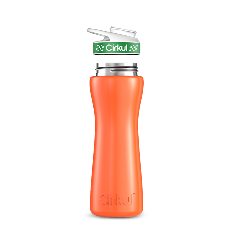 22oz. Stainless Steel Bottle & Comfort Grip Lid J8ZB