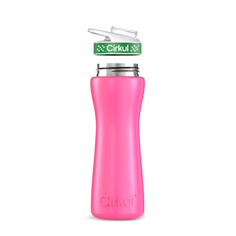 22oz. Stainless Steel Bottle & Comfort Grip Lid J8ZB