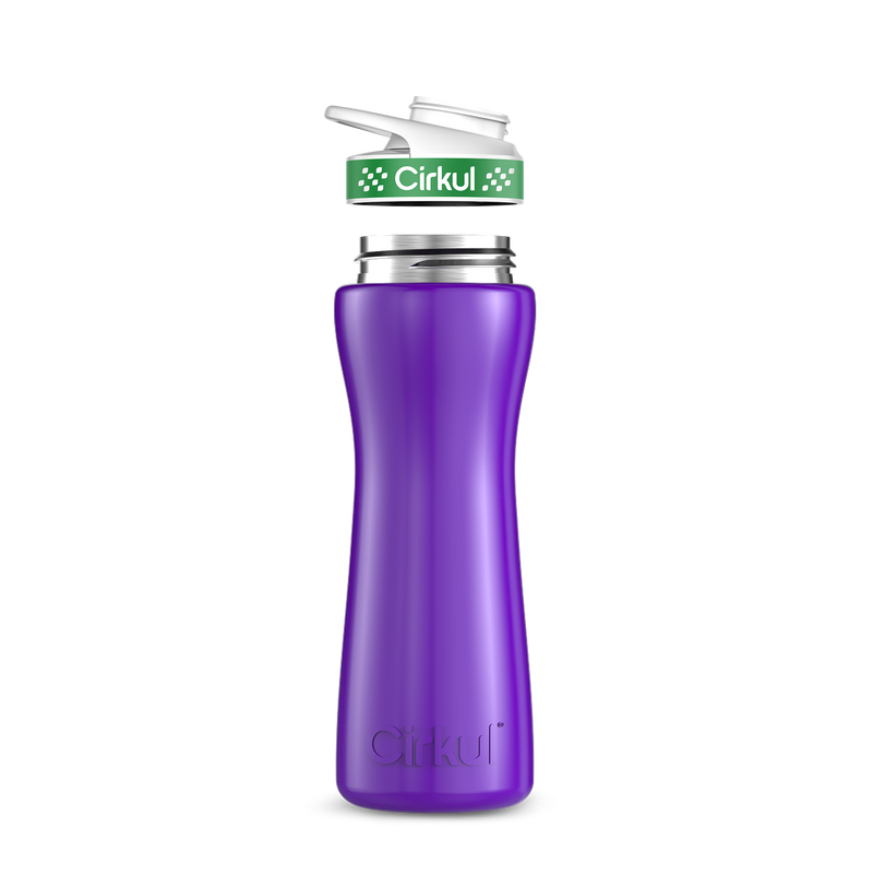 22oz. Stainless Steel Bottle & Comfort Grip Lid J8ZB