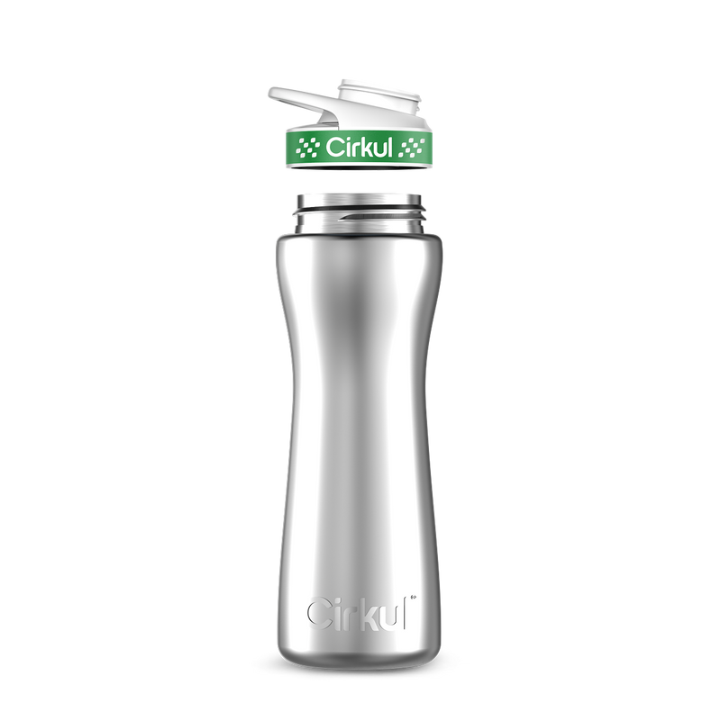 22oz. Stainless Steel Bottle & Comfort Grip Lid J8ZB