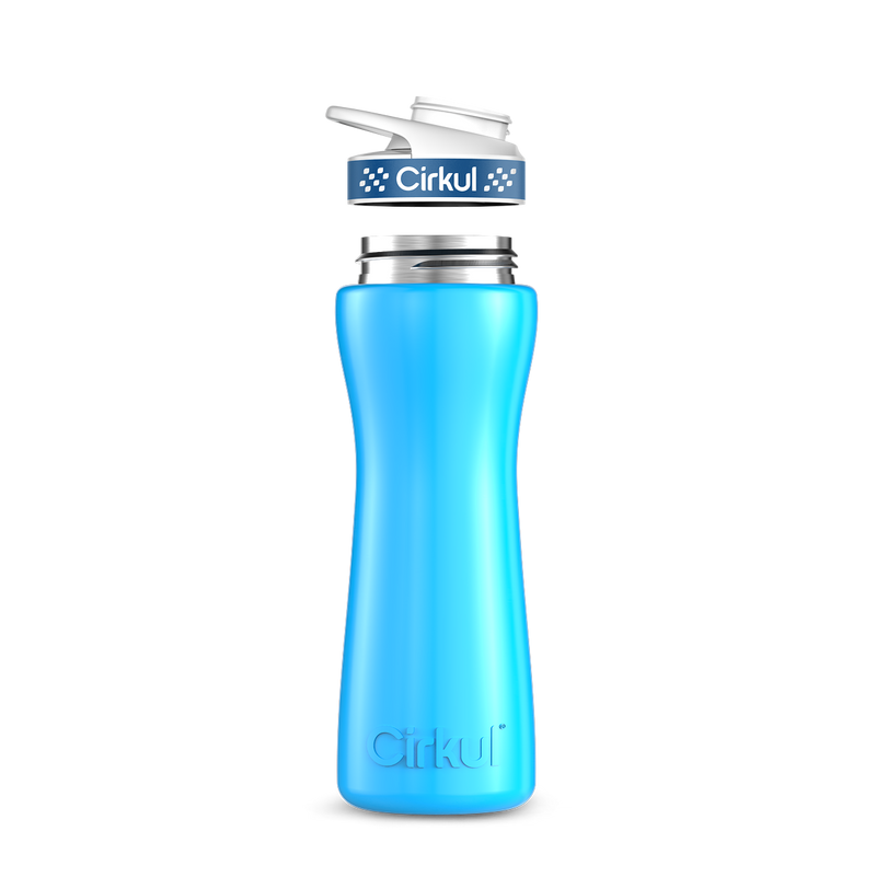 22oz. Stainless Steel Bottle & Comfort Grip Lid J8ZB
