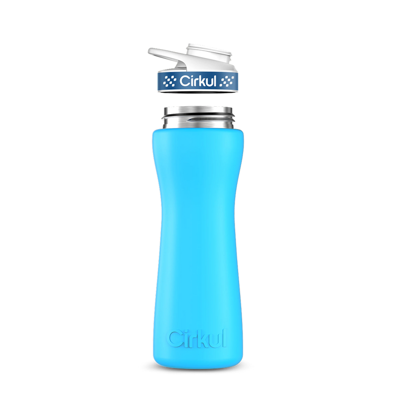 22oz. Stainless Steel Bottle & Comfort Grip Lid J8ZB