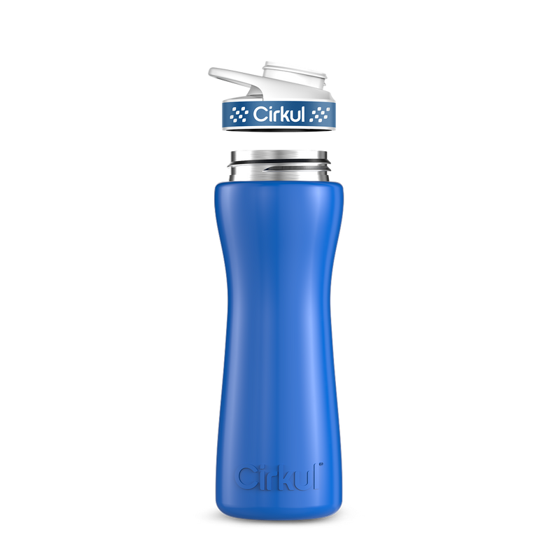 22oz. Stainless Steel Bottle & Comfort Grip Lid J8ZB