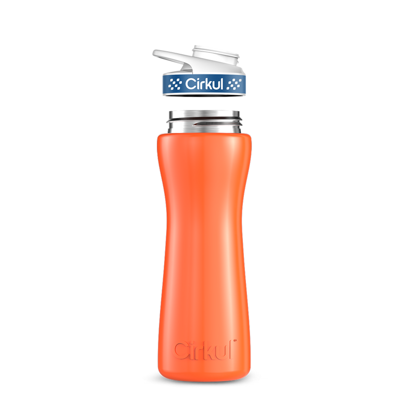 22oz. Stainless Steel Bottle & Comfort Grip Lid J8ZB