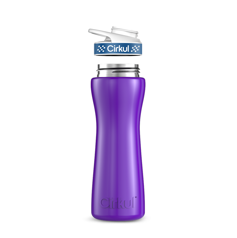 22oz. Stainless Steel Bottle & Comfort Grip Lid J8ZB
