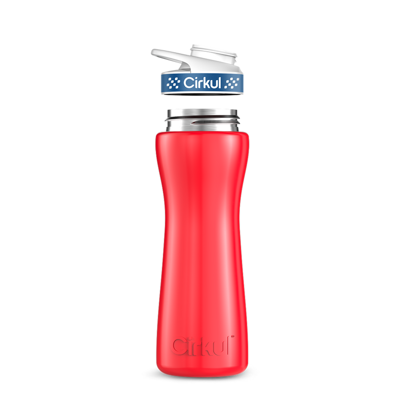 22oz. Stainless Steel Bottle & Comfort Grip Lid J8ZB