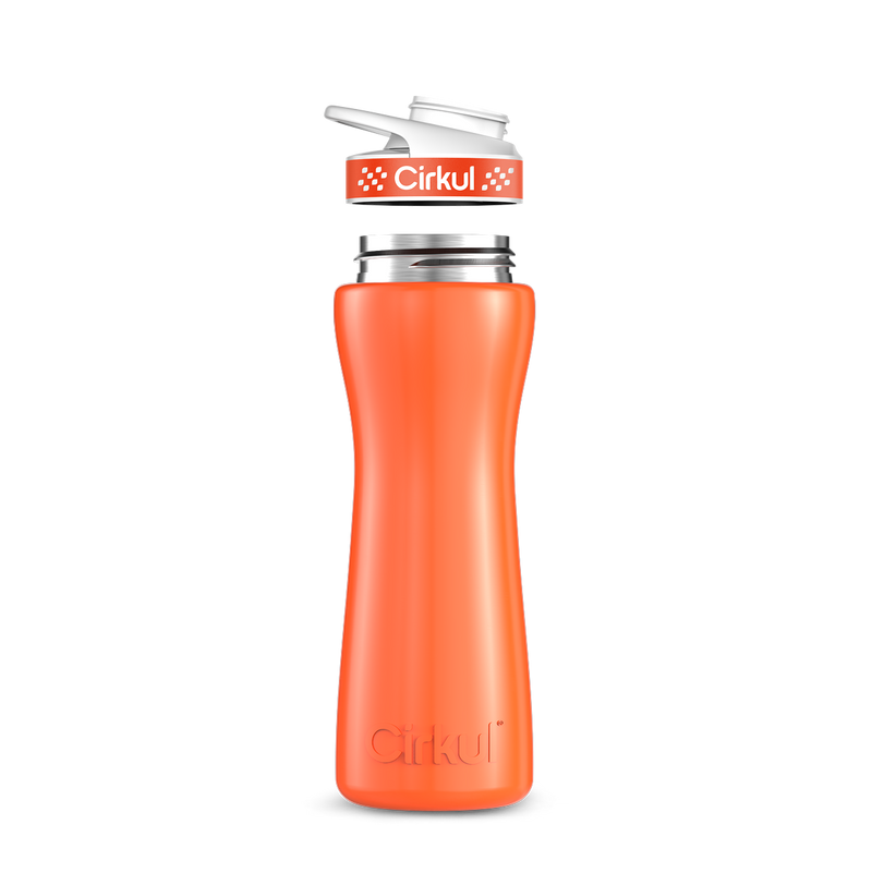 22oz. Stainless Steel Bottle & Comfort Grip Lid J8ZB