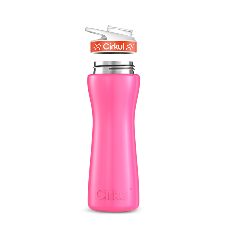 22oz. Stainless Steel Bottle & Comfort Grip Lid J8ZB