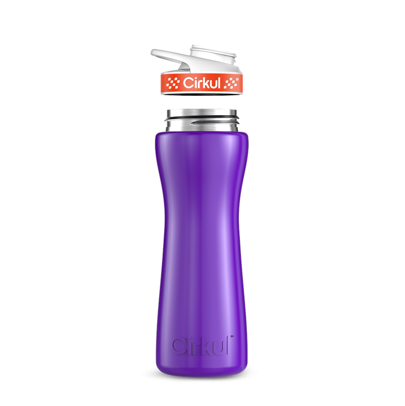 22oz. Stainless Steel Bottle & Comfort Grip Lid J8ZB