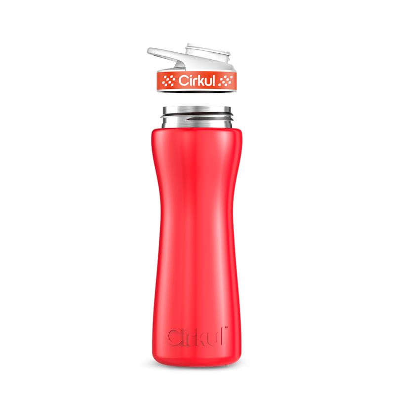 22oz. Stainless Steel Bottle & Comfort Grip Lid J8ZB