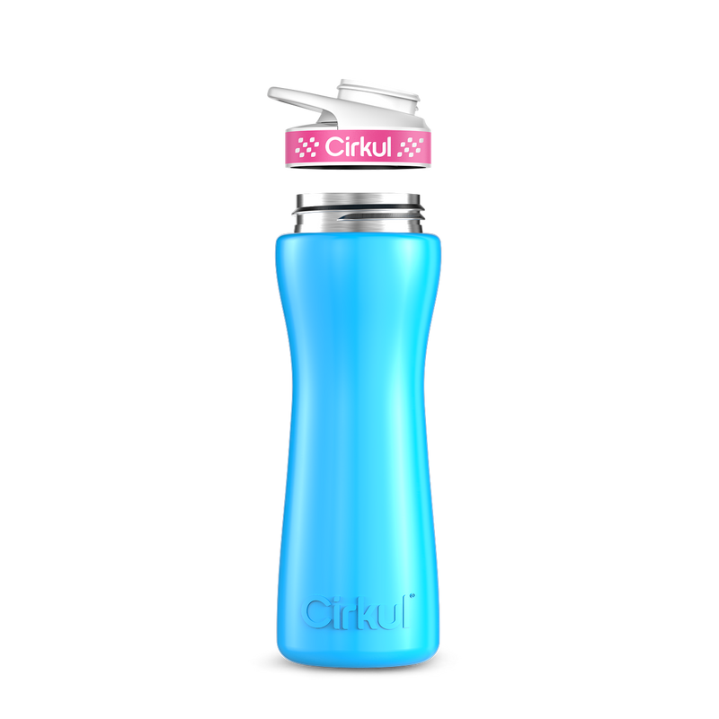 22oz. Stainless Steel Bottle & Comfort Grip Lid J8ZB
