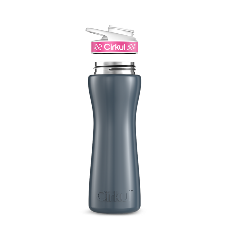 22oz. Stainless Steel Bottle & Comfort Grip Lid J8ZB