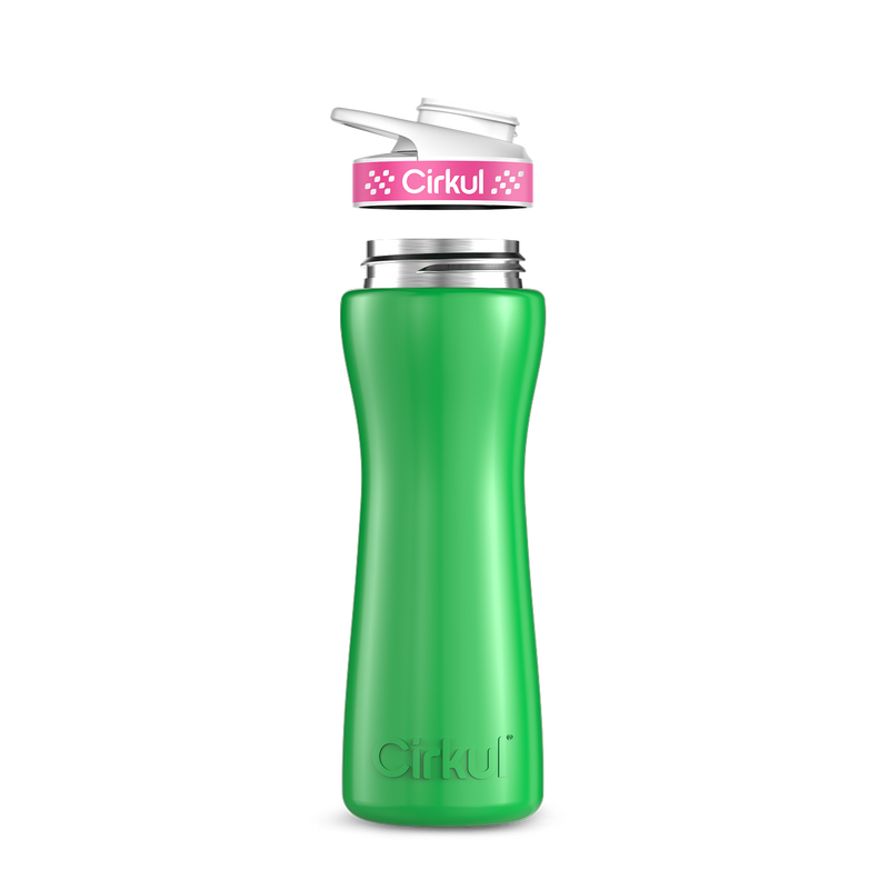 22oz. Stainless Steel Bottle & Comfort Grip Lid J8ZB