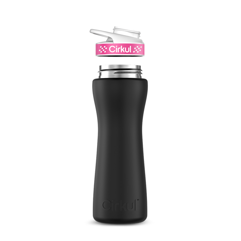 22oz. Stainless Steel Bottle & Comfort Grip Lid J8ZB