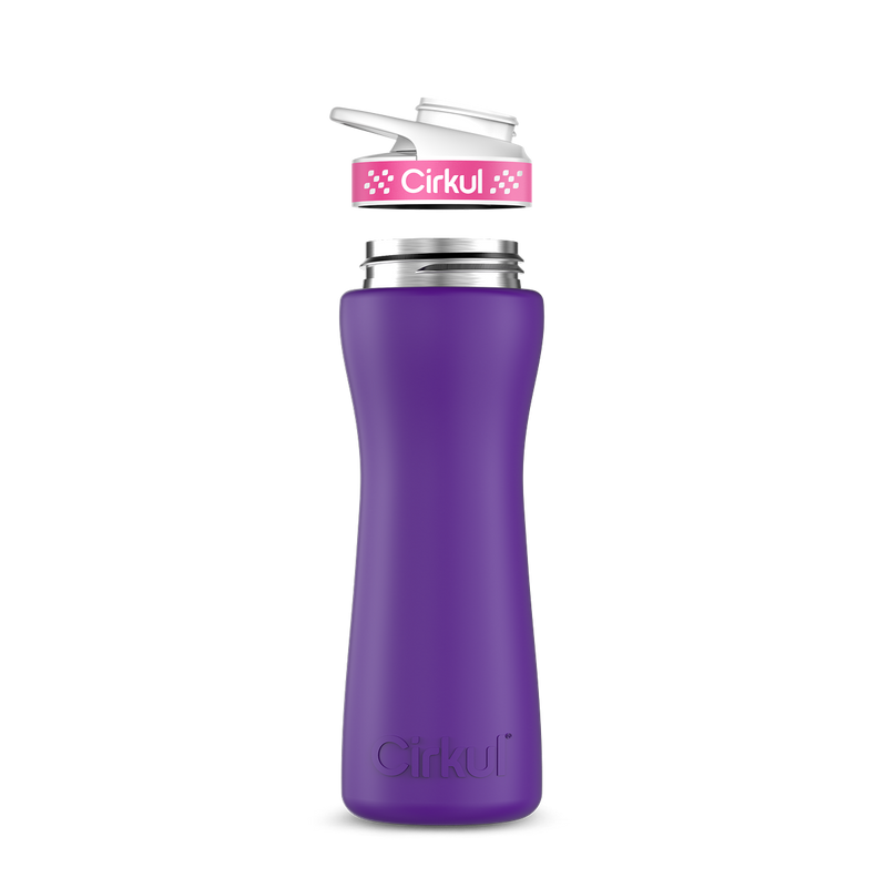 22oz. Stainless Steel Bottle & Comfort Grip Lid J8ZB