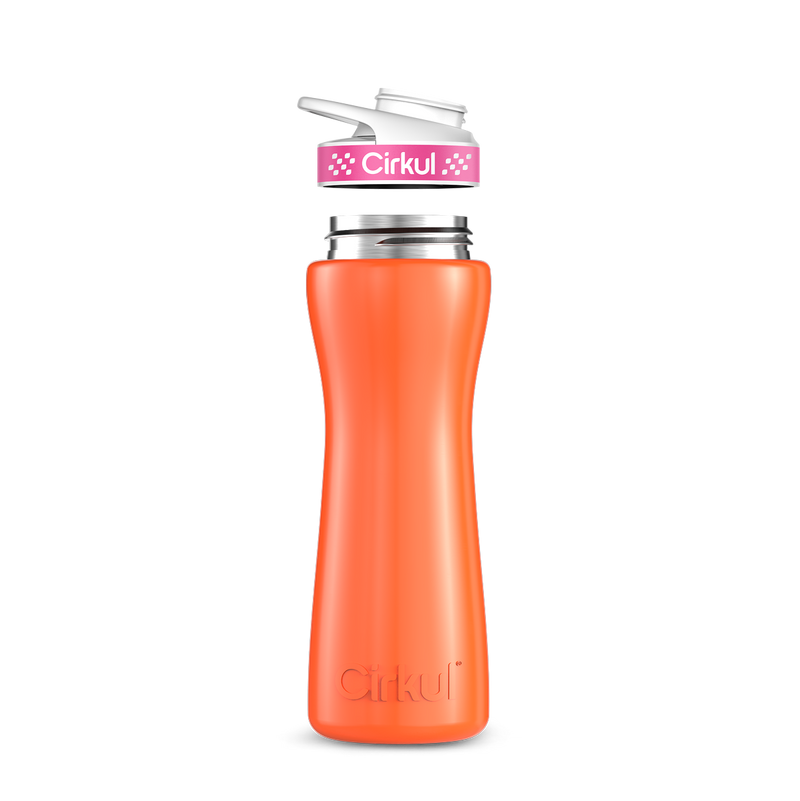 22oz. Stainless Steel Bottle & Comfort Grip Lid J8ZB