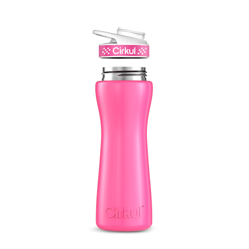 22oz. Stainless Steel Bottle & Comfort Grip Lid J8ZB