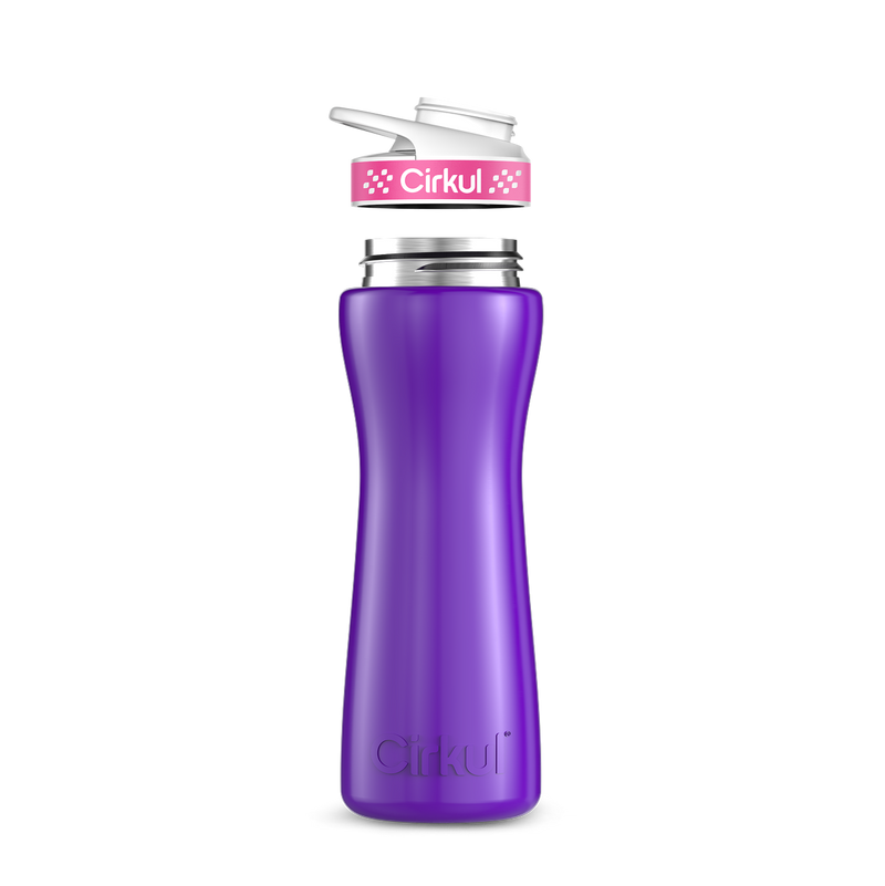 22oz. Stainless Steel Bottle & Comfort Grip Lid J8ZB